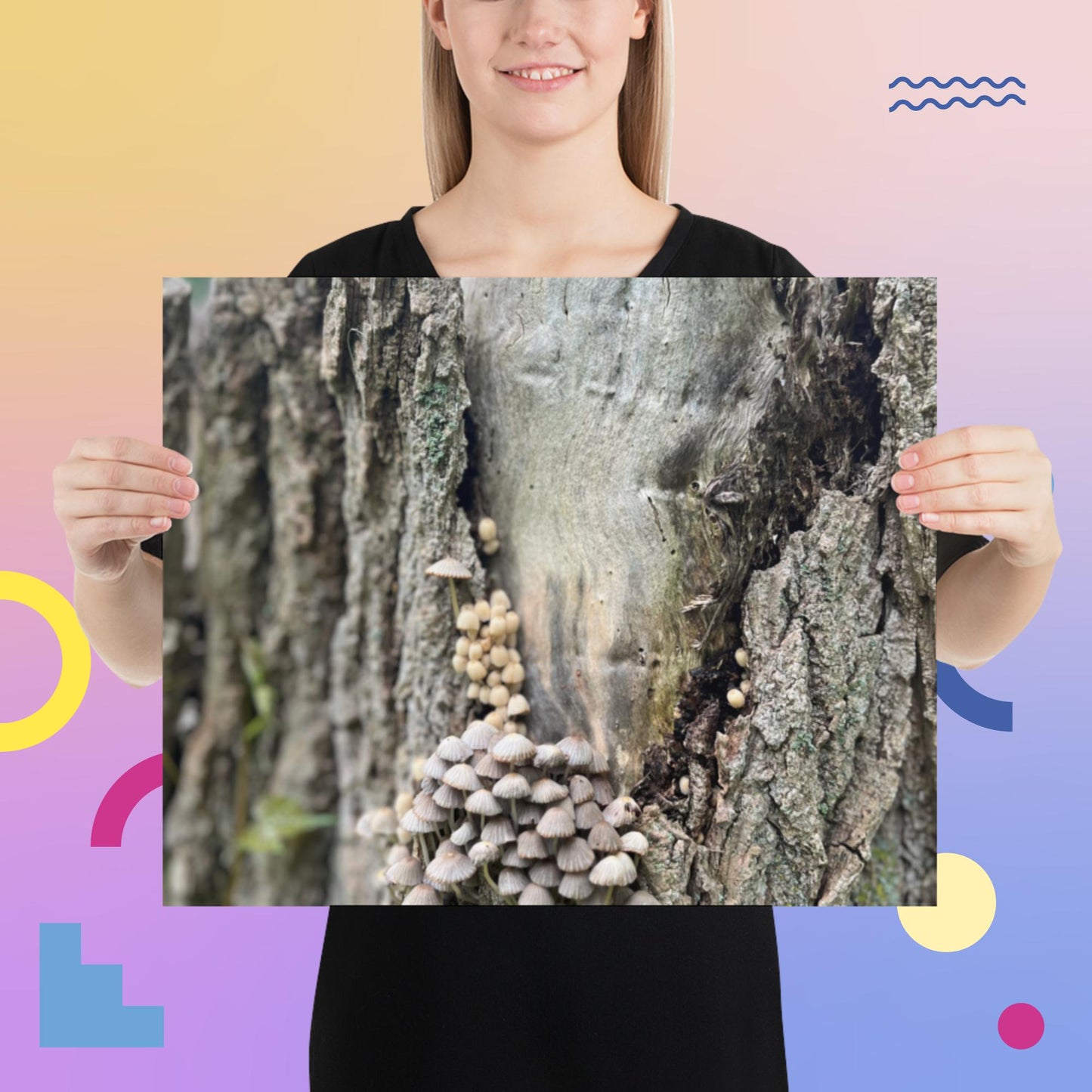 Cluster Mushie Poster