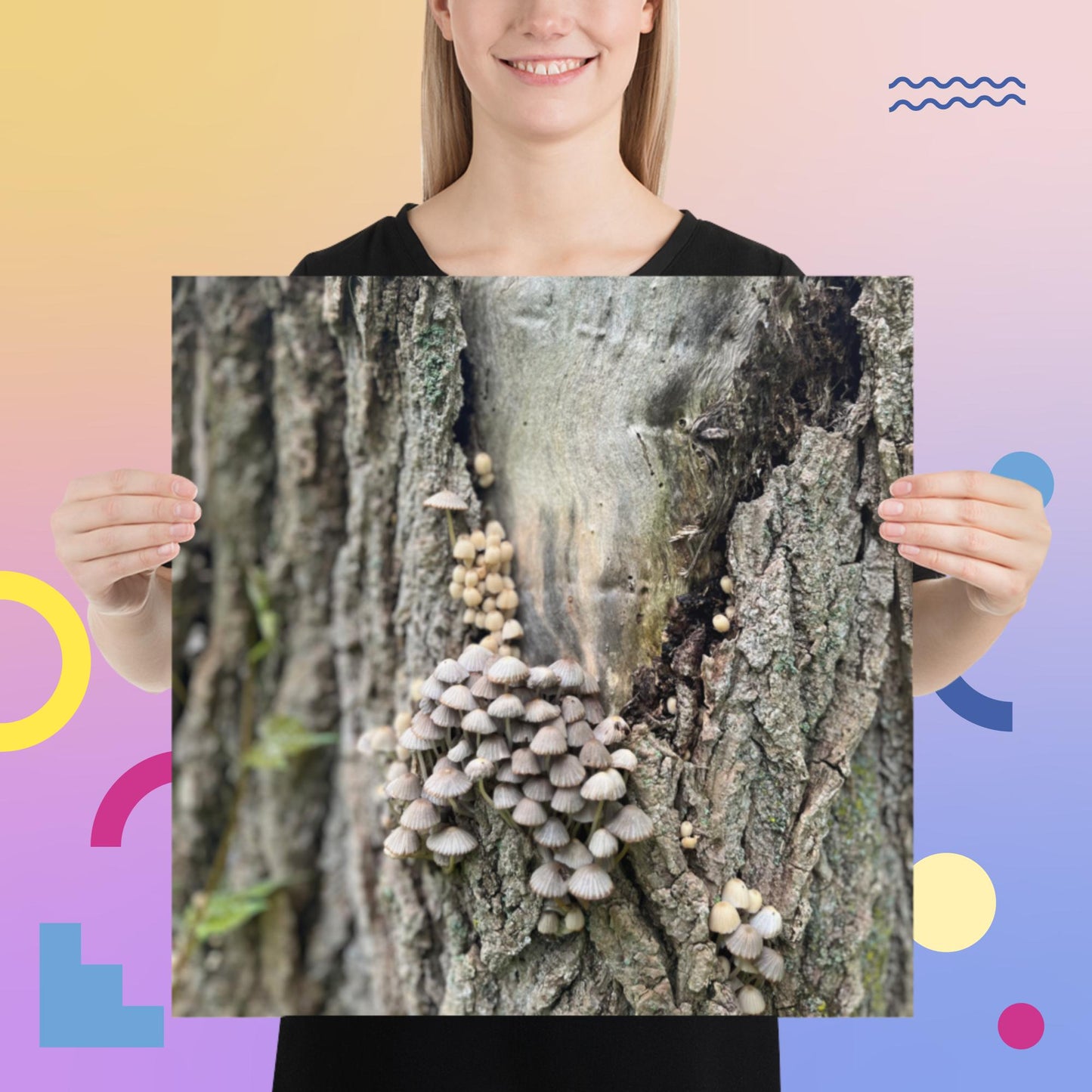Cluster Mushie Poster