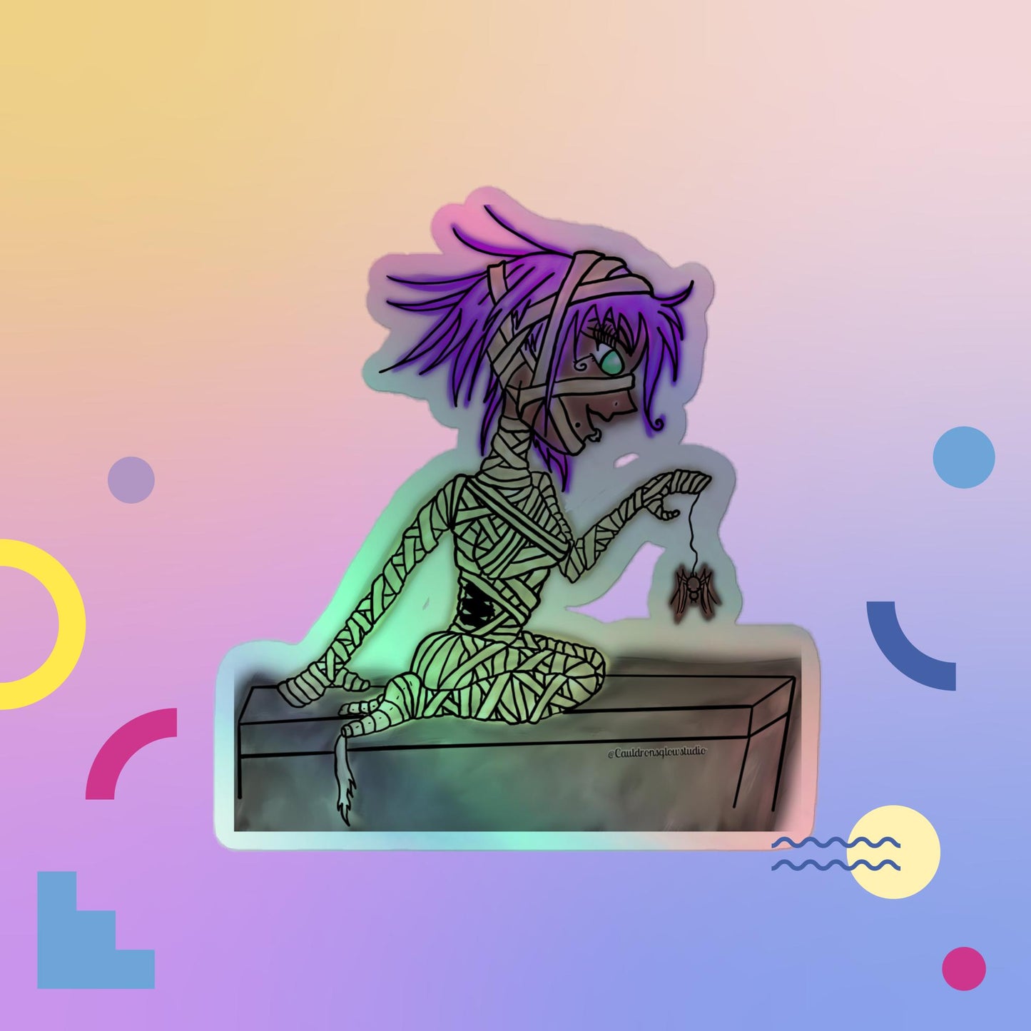 Mummikins Holographic stickers