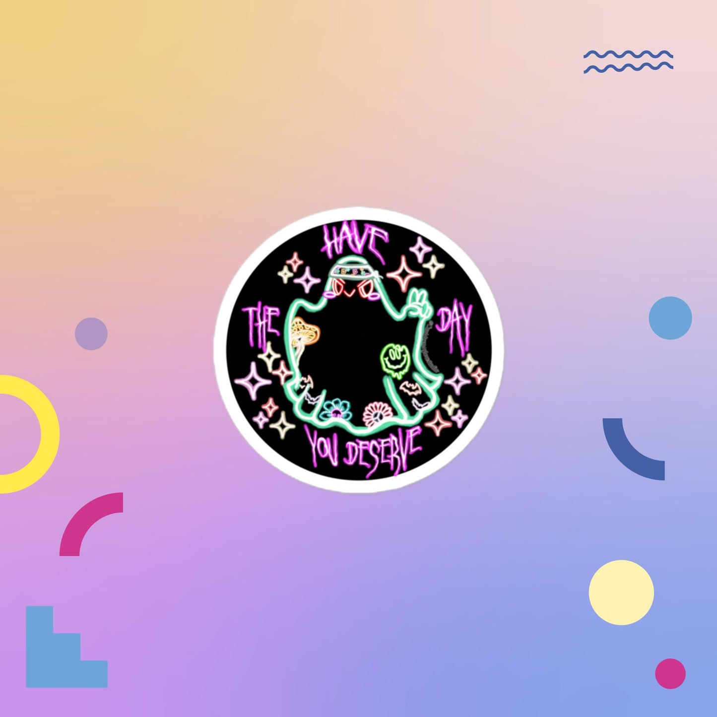 Karma Bubble-free sticker