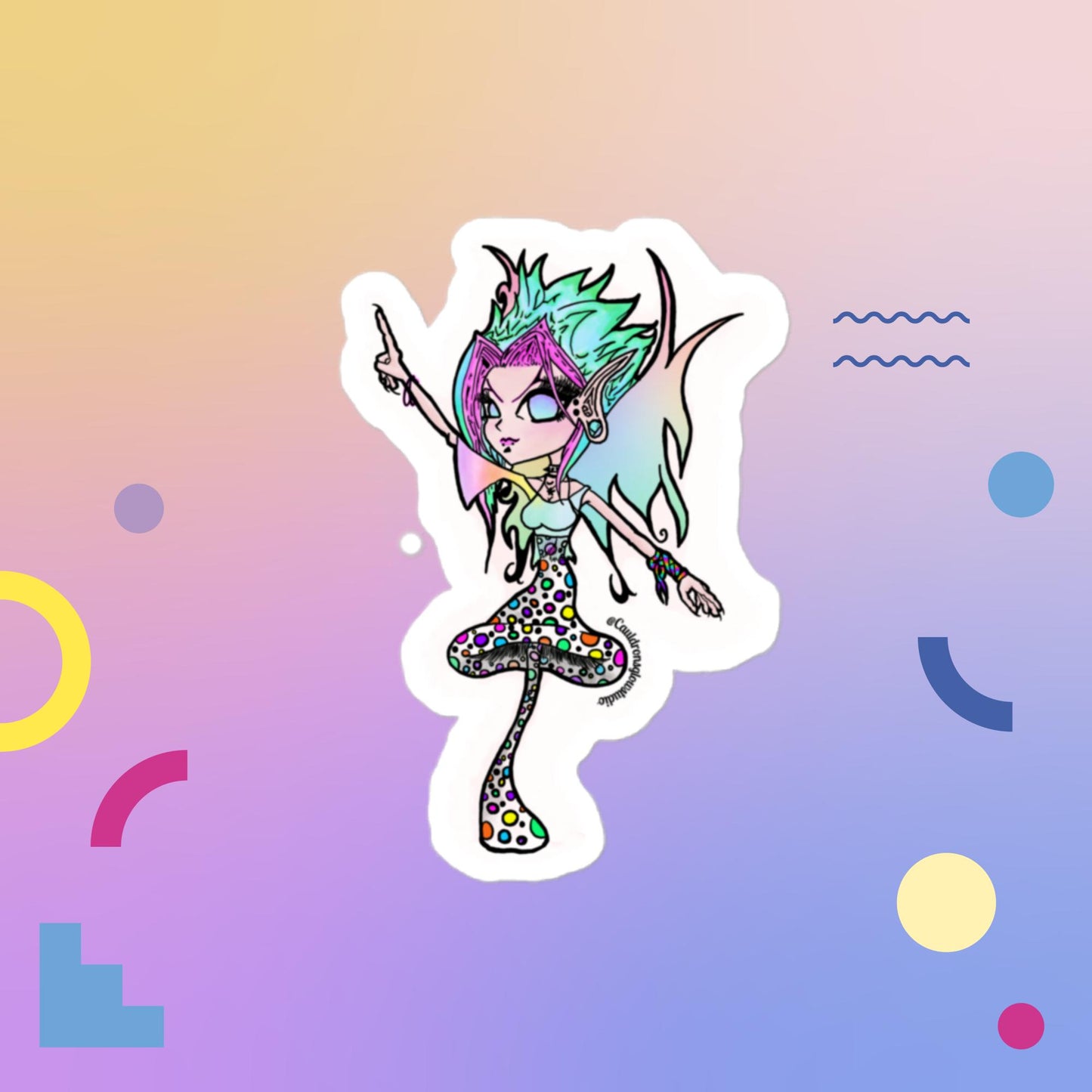 Cyla Bubble-free sticker