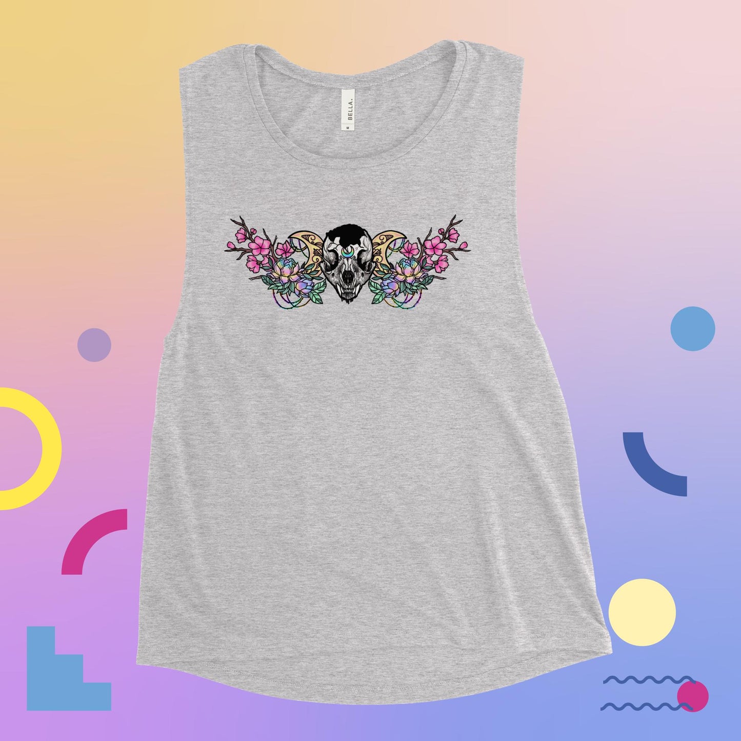 Mystic Cat Ladies’ Muscle Tank