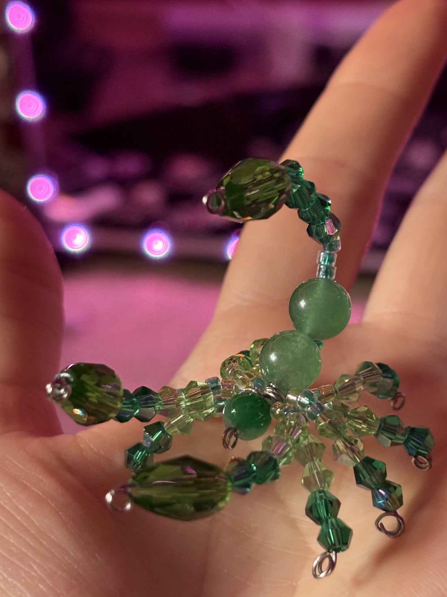 Custom Beaded Scorpion