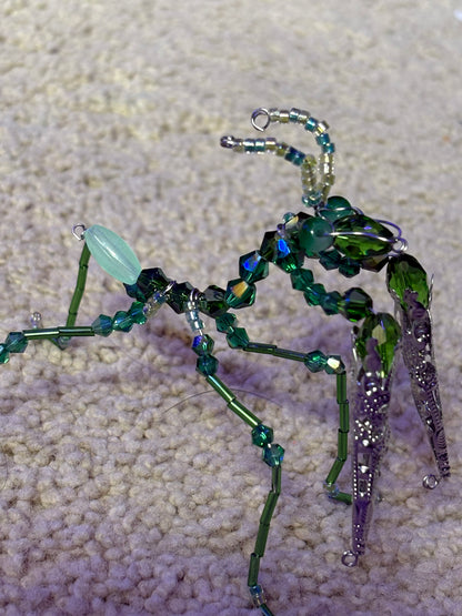 Custom Beaded Mantis