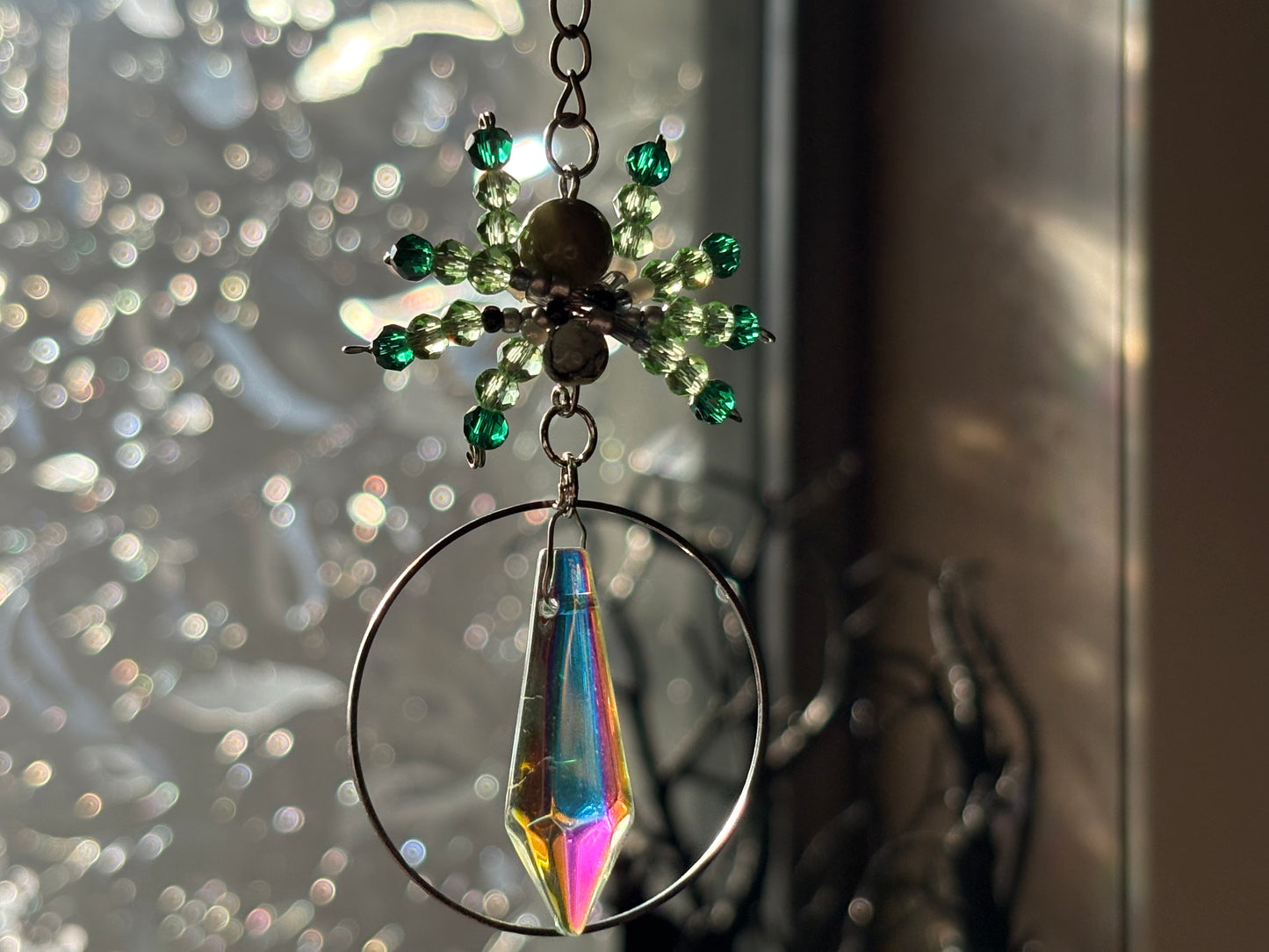 Custom Beaded Spiders
