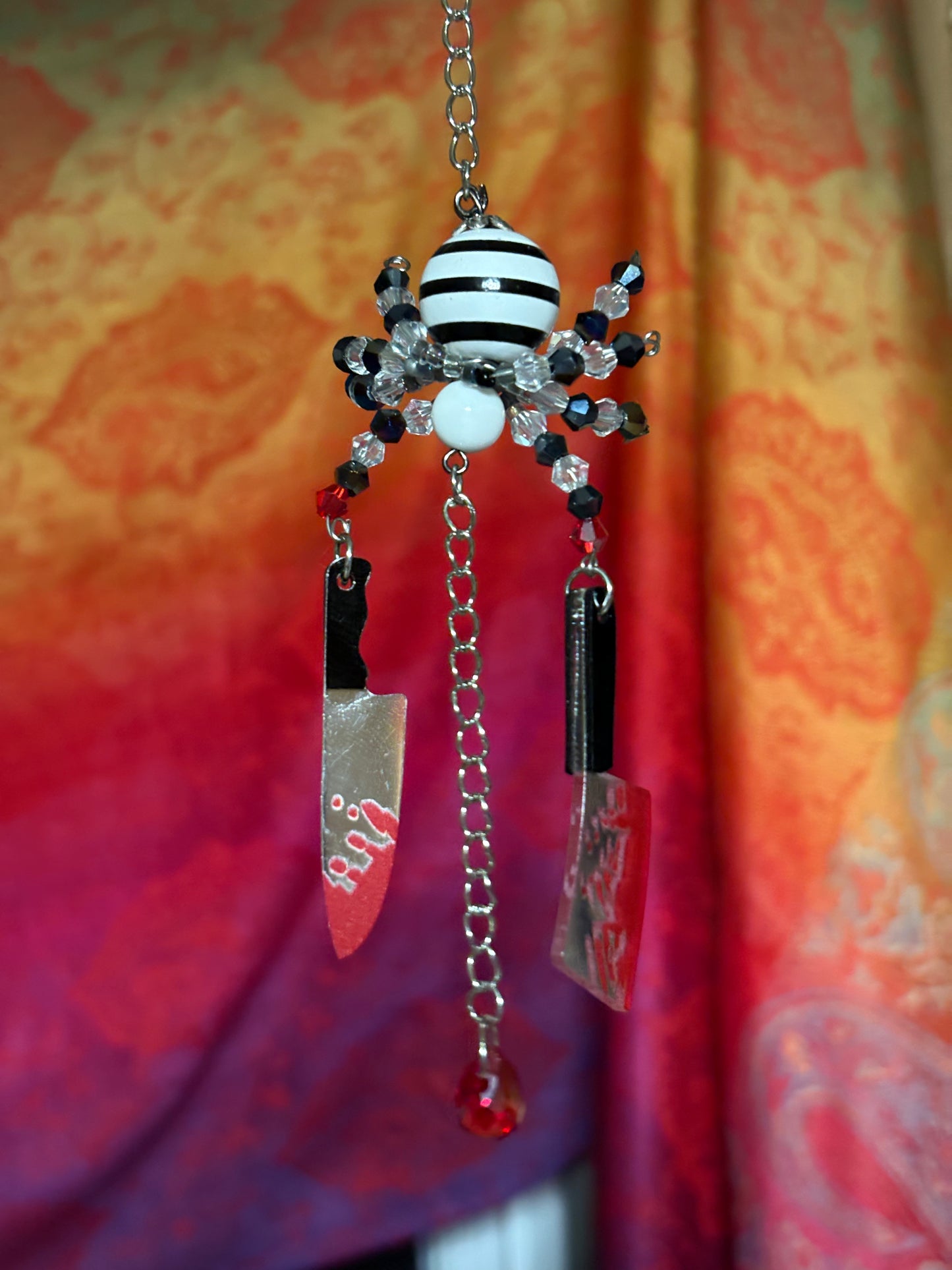 Custom Beaded Spiders