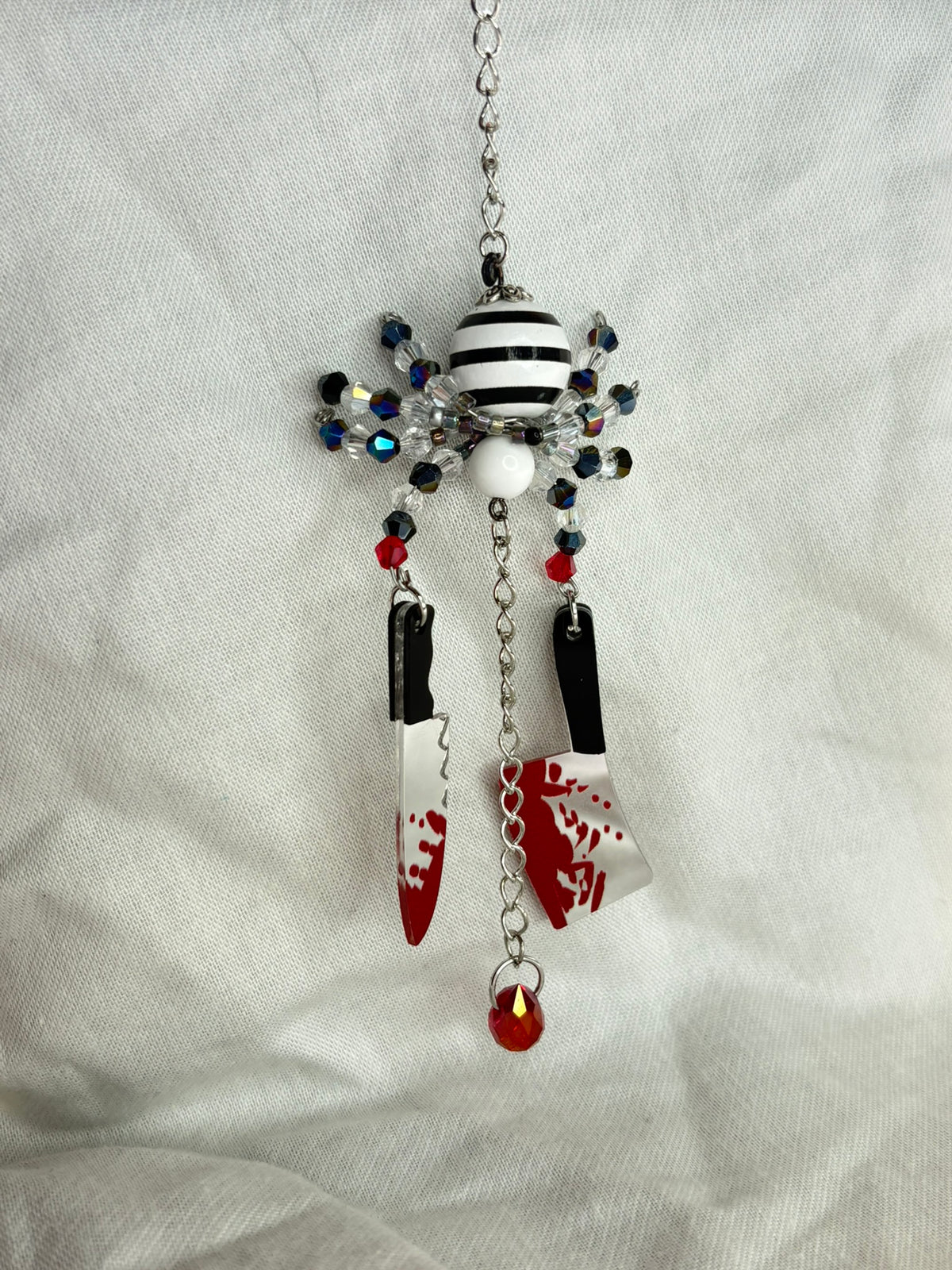 Custom Beaded Spiders