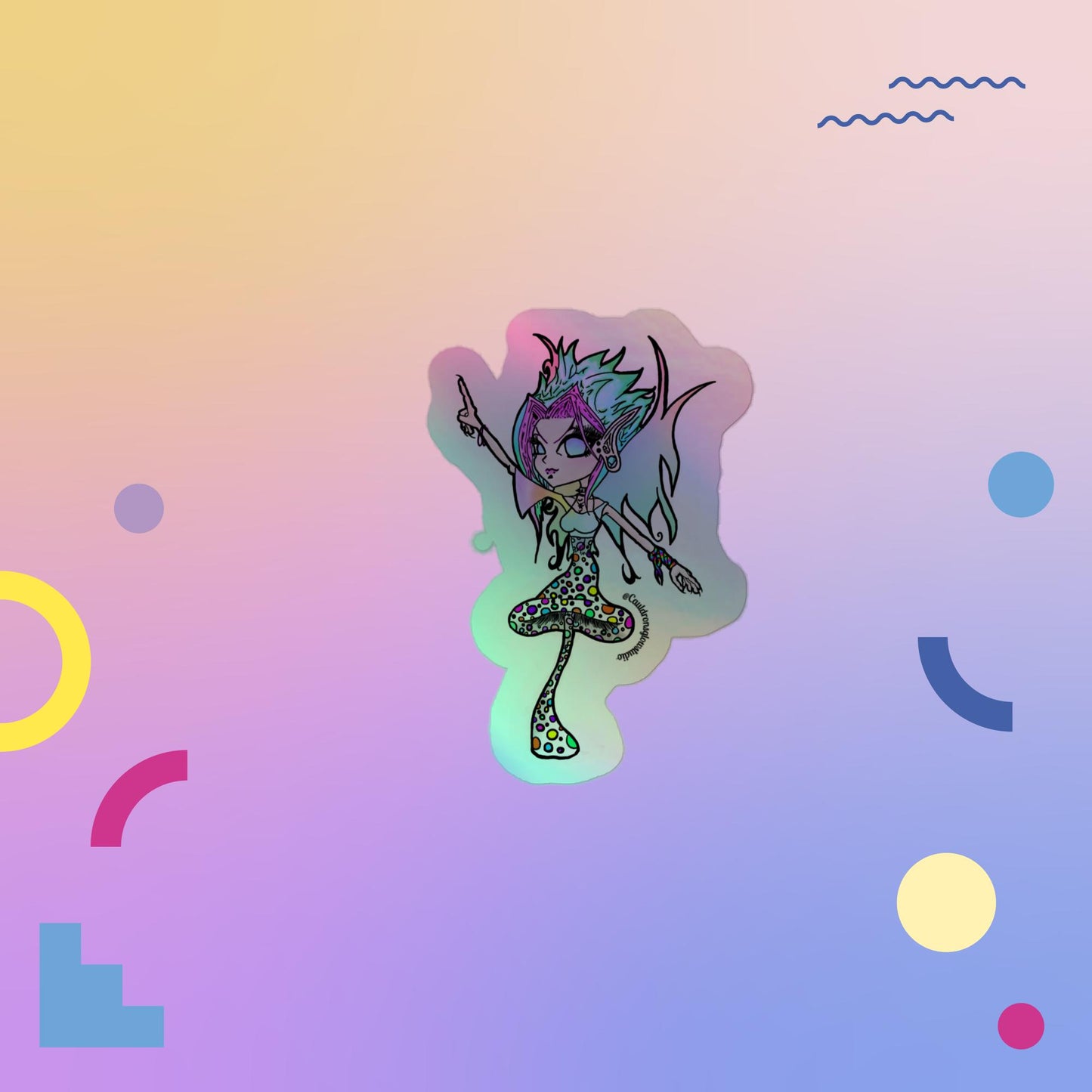 Cyla Holographic stickers