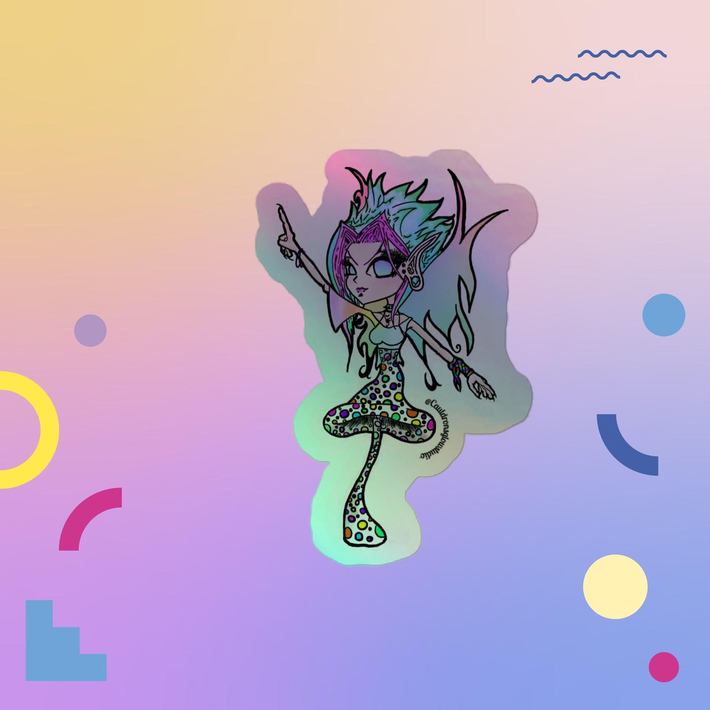 Cyla Holographic stickers