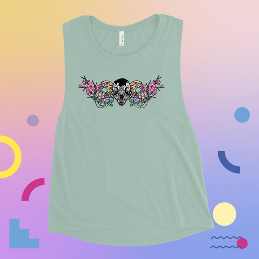 Mystic Cat Ladies’ Muscle Tank